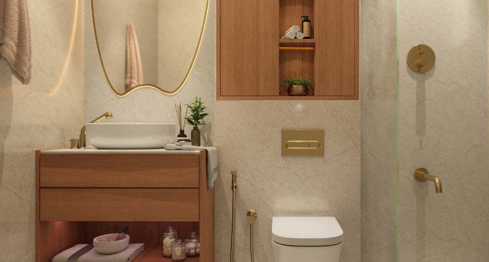 Rooftop terrace view