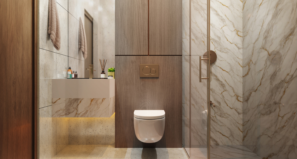 Night view of building