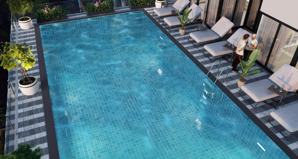 Model apartment interior