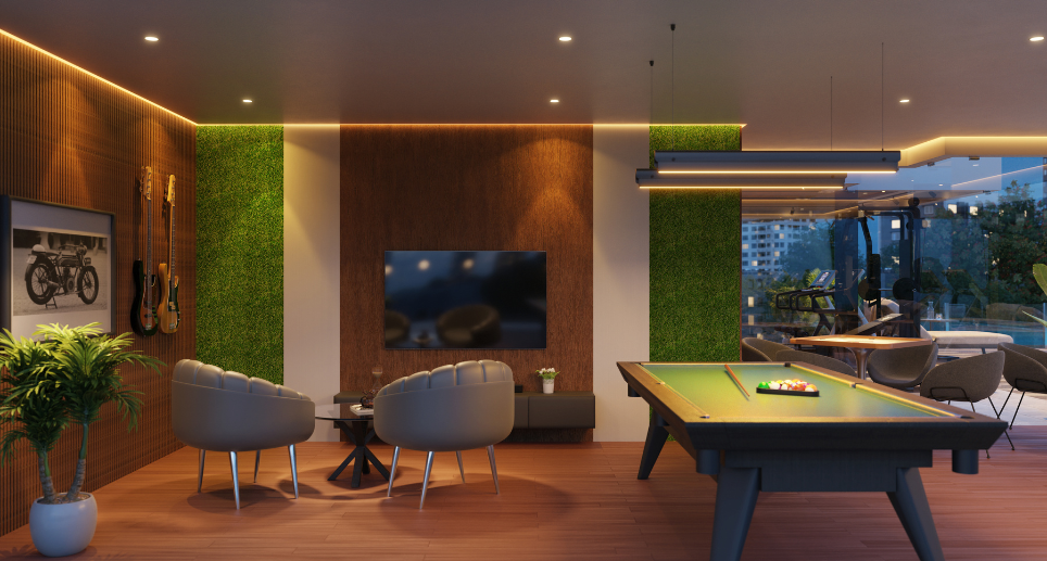 Garden and walking track