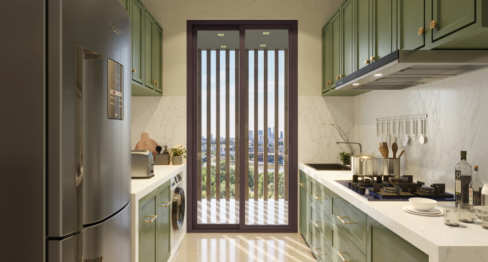 Evening view of Nakshatra Prithvi