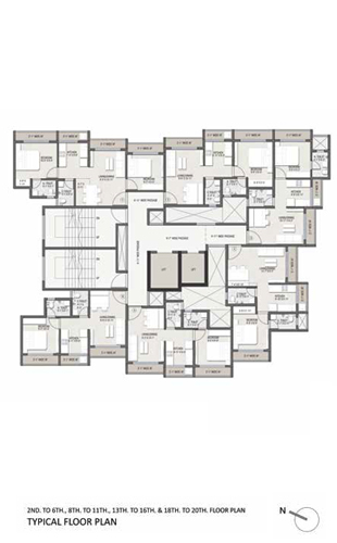 Nakshatra Nirvaana Floor Plan 1A