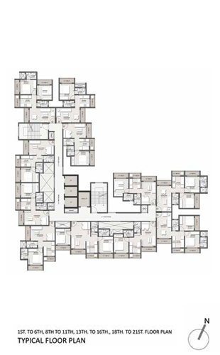 Nakshatra Nirvaana Floor Plan 1B