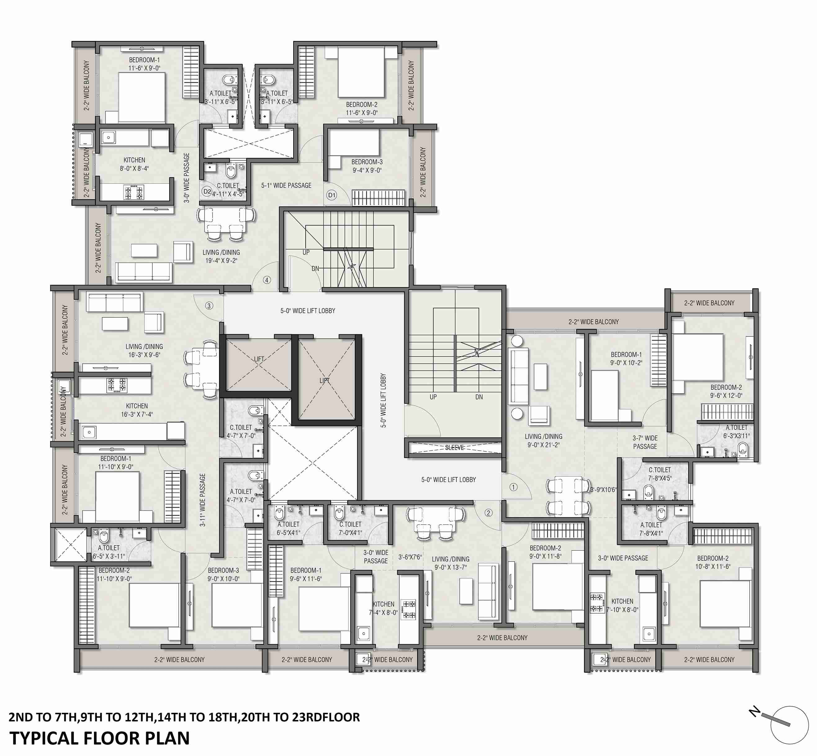 Floor Plan 3 - Nakshatra Veda