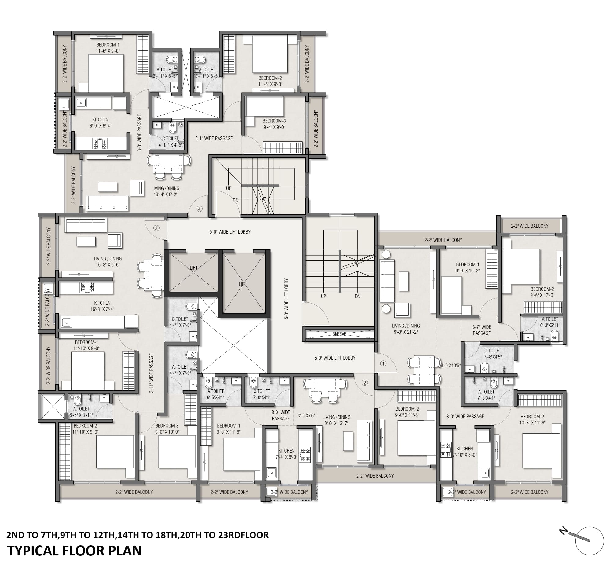 Floor Plan 4 - Nakshatra Veda