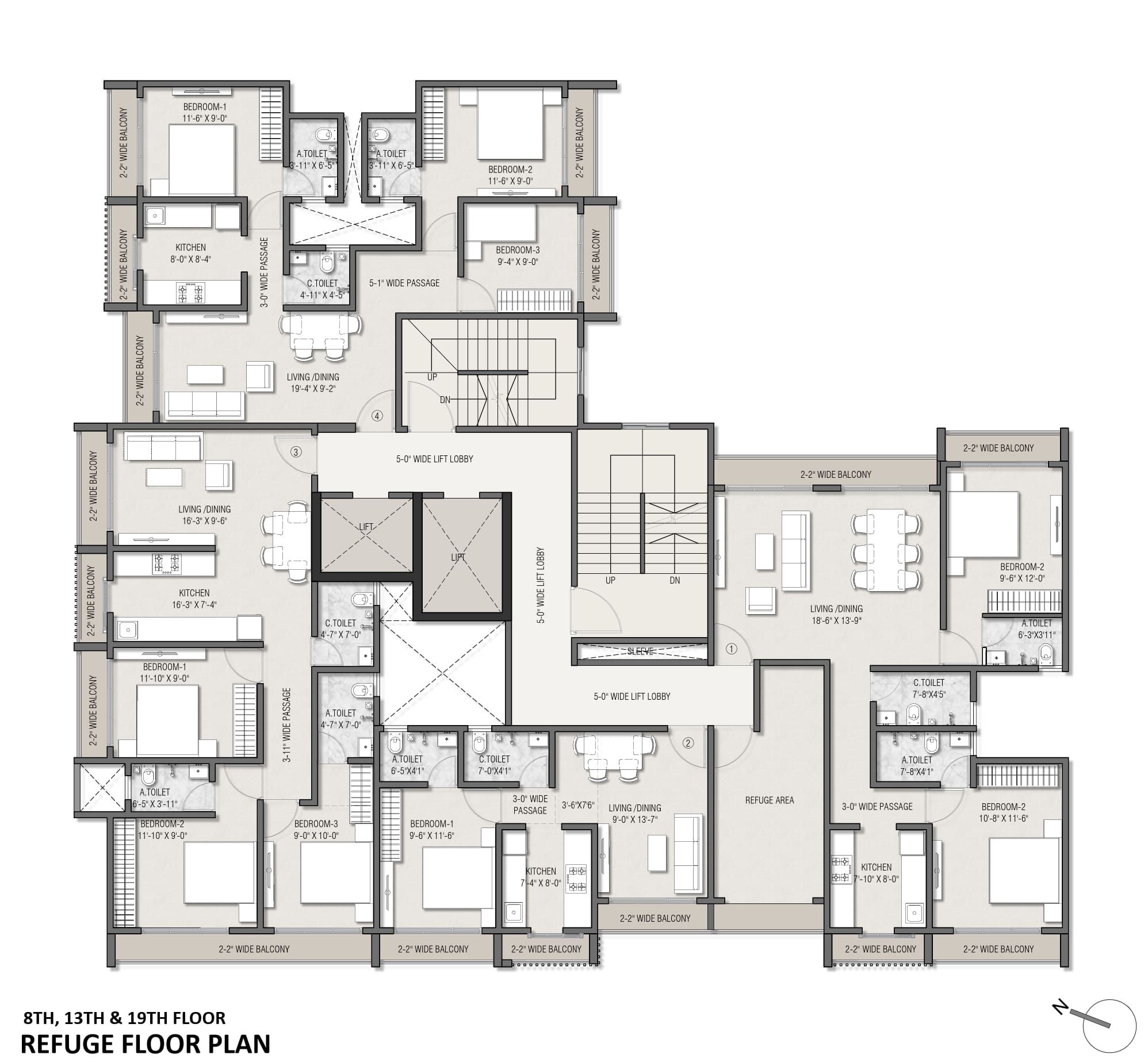 Floor Plan 5 - Nakshatra Veda